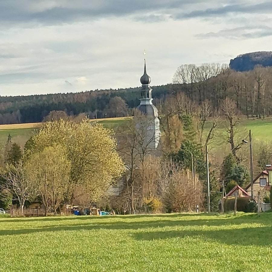 Apartment Am Hochwald Reinhardtsdorf-Schona المظهر الخارجي الصورة